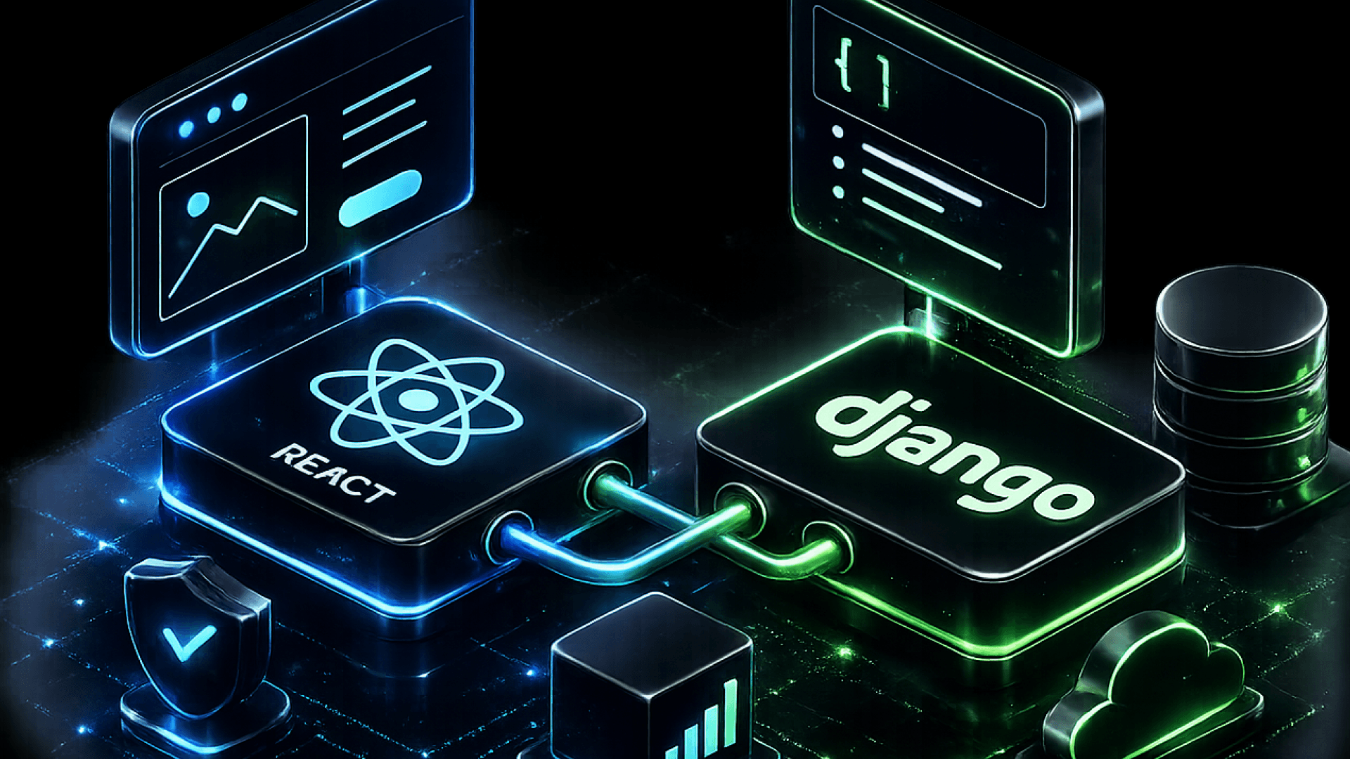 React + Django 16_9